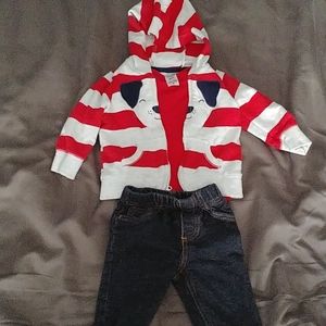 Carters set with jacket